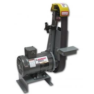 KALAMAZOO BG248 - 2" X 48" BELT GRINDER WITH A SERRATED CONTACT WHEEL