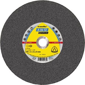 KLINGSPOR 136549 - KRONENFLEX® CUT-OFF WHEELS 4-1 / 2 X 5 / 64 X 7 / 8 A36TZ