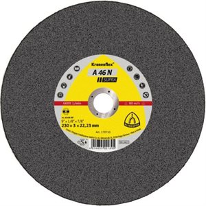 KLINGSPOR 170707 - KRONENFLEX® DEPRESSED CENTER GRINDING WHEELS 4-1 / 2 X 3 / 32 (2.5MM) X 7 / 8 A46N