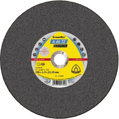 KLINGSPOR 187170 - KRONENFLEX® CUT-OFF WHEELS 4-1 / 2 X 1 / 16 (1.6MM) X 7 / 8 A46TZ