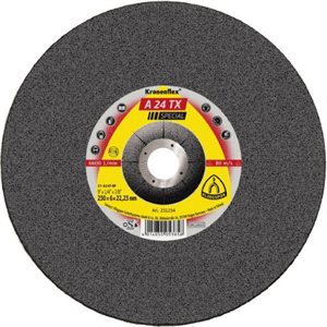 KLINGSPOR 231251 - KRONENFLEX® DEPRESSED CENTER GRINDING WHEELS 5 X 1 / 4 (6MM) X 7 / 8 A24TX