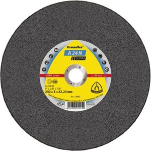 KLINGSPOR 235377 - KRONENFLEX® DEPRESSED CENTER GRINDING WHEELS 6 X 3 / 32 (2.5MM) X 7 / 8 A24N