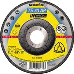 KLINGSPOR 314459 - DEPRESSED CENTER GRINDING WHEELS 5 X 1 / 8 X 7 / 8 TS30AP