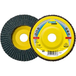 KLINGSPOR 321670 - FLAP DISCS 4-1 / 2 X 7 / 8 SMT925 (FLAT) 40