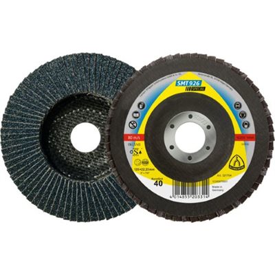 KLINGSPOR 321709 - FLAP DISCS 5 X 7 / 8 SMT926 80