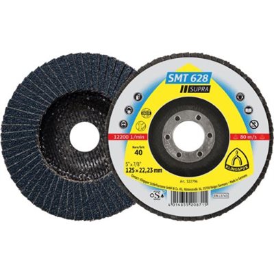 KLINGSPOR 322792 - FLAP DISCS 4-1 / 2 X 7 / 8 SMT628 60