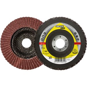 KLINGSPOR 322809 - FLAP DISCS 4-1 / 2 X 7 / 8 SMT 314 40