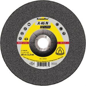 KLINGSPOR 6622 - KRONENFLEX® DEPRESSED CENTER GRINDING WHEELS 4-1 / 2 X 1 / 4 (6MM) X 7 / 8 A46N