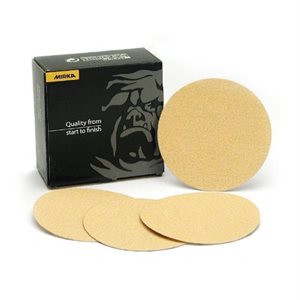 MIRKA 23-352-036 – DISQUES AUTOADHÉSIFS GOLD, 8", GRAIN 36, QTÉ. 50