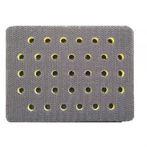 MIRKA 938GV - 2-3 / 4" X 7-3 / 4" GRIP FACED MULTI-HOLE VACUUM BACKING PAD, 1 / PKG