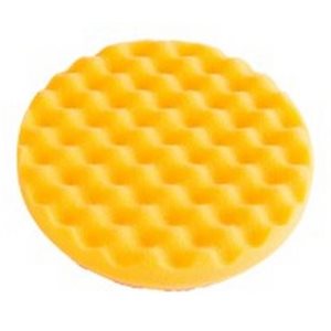 MIRKA MPADYF-3.25W – 3-1 / 4" DIA. X 1-1 / 4" YELLOW WAFFLE FOAM (POLISHING), QTY. 2